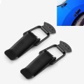 EA059 2 PCS Car Modification Accessories Universal Iron Bumper Safety Fixed Buckle, Size: 90 x 34.6m