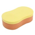Car Wax Sponge 8- Word Shape Sponge High-density Waxing Sponge(Orange)