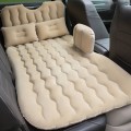 Universal Car Travel Inflatable Mattress Air Bed Camping Back Seat Couch, Size: 90 x 135cm(Beige)