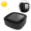 XJ-005 Car / Household Solar Energy Smart Touch Control Air Purifier Negative Ions Air Cleaner(Black