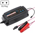 FOXSUR 12V 2A / 4A / 8A 7 Stage Charging Battery Charger for Car Motorcycle, EU Plug
