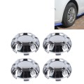 4 PCS Metal Car Styling Accessories Car Emblem Badge Sticker Wheel Hub Caps Centre Cover