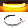 DC 12V 3W Motorcycle Annulus Turn Lamp Front LED Shock Absorber Light, Epoxy