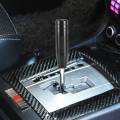Universal Long Strip Shape Car Gear Shift Knob Modified Shifter Lever Knob, Length: 13cm(Black)