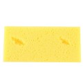 Car Care Wear-resistant Brown Soft Sponge Car Wash Cleaning Pad(Yellow)