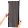 Foldable Car Insulation Curtain,Black,Size: 125 x 58cm