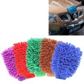 KANEED Microfiber Dusting Mitt Car Window Washing Home Cleaning Cloth Duster Towel Gloves (Random Co