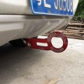Benen Aluminum Alloy Rear Tow Towing Hook Trailer Ring for Universal Car Auto with Two Screw Holes(R