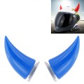 2 PCS Motorcycle Helmet Devil Decoration Motorbike Helmet Suction Cups Horns Decoration Headwear Suc
