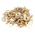 100 PCS 8.0mm DIY Ring Terminal Connectors, Cable size: 1-3.0mm2 (100pcs in one packaging, the price