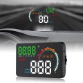 Q5 GPS 4 inch Vehicle-mounted Head Up Display Security System, Support Running Speed & Direction & D