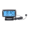 SH-350-2 Multi-Function Digital Temperature Thermometer Alarm Clock LCD Monitor Battery Meter Detect
