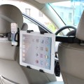 IMOUNT Car Headrest Mount 2 in 1 Car Back Seat Headrest Mount Tablet and Phone Holder with 360 Degre