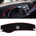 Dark Mat Car Dashboard Cover Car Light Pad Instrument Panel Sunscreen Car Mats for Cadillac (Please