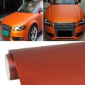 1.52 * 0.5m Waterproof PVC Wire Drawing Brushed Chrome Vinyl Wrap Car Sticker Automobile Ice Film St