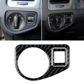 Car Carbon Fiber Headlight Switch Panel Decorative Sticker for Volkswagen Golf 7 2013-2017, Left Dri