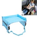 Child Baby Toddler Stroller Organizer Travel Snack Toy Car Seat Activity Tray(Baby Blue)