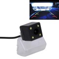 656492 Pixel HD Waterproof 4 LED Night Vision Wide Angle Car Rear View Backup Reverse Cam