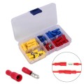 60 in 1 Mixed Cold Press Electrical Insulated Terminals Bullet Solderless Crimp Connectors Kit