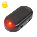 LQ-S10 Car Solar Power Simulated Dummy Alarm Warning Anti-Theft LED Flashing Security Light Fake Lam