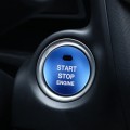 3D Aluminum Alloy Engine Start Stop Push Button Cover Trim Decorative Sticker for Mazda CX4 / CX5 /