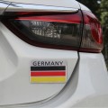 Germany Flag Style Metal Car Sticker