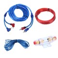 YH-128 1200W Car Amplifier Audio Power Cable Subwoofer Wiring Installation Kit with High Performance