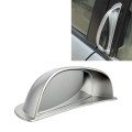 3R-089 Car Blind Spot Rear View Wide Angle Mirror(Silver)