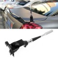 PS-404 Modified Car Antenna Aerial, Size: 27.8cm x 7.2cm (Silver)