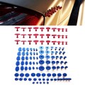 120 in 1 Auto PDR Plastic Ding Glue Tabs Paintless Dent Removal Car Repair Tools Kits Glue Puller Se
