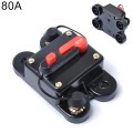 80A DC 12-24V Car Audio Stereo Circuit Breaker Automatic Reset Fuse Holder