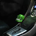 Universal Skull Head Shape ABS Manual or Automatic Gear Shift Knob  with Three Rubber Covers Fit for