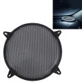 12 inch Car Auto Metal Mesh Black Round Hole Subwoofer Loudspeaker Protective Cover Mask Kit with Fi