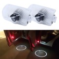 2 PCS LED Car Door Welcome Logo Car Brand 3D Shadow Light for Toyota