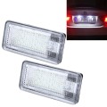 2 PCS License Plate Light with 24 SMD-3528 Lamps for Audi