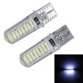 2PCS T10 3W 16 SMD-4014 LEDs Car Clearance Lights Lamp, DC 12V(White Light)
