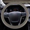 Flash Powder Series Texture Universal Rubber Car Steering Wheel Cover Sets Four Seasons General (Kha