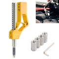 Car Modification Heightening Gear Shifter Extension Rod Adjustable Height Adjuster Lever Shift Lever