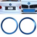2 PCS Car Logo Decorative Circle Steering Wheel Decoration Ring Sticker Logo Car Styling Modificatio