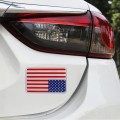 Car-Styling Rectangle Shape USA Flag Pattern Random Decorative Sticker