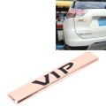 Auto VIP Sticker  VIP Label Car Stickers 3D Metal Fashion VIP Logo Car Stickers,Size:9.5*1.5cm(Champ