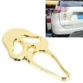 The Image of The Elf Auto Sticker Metal Fashion Car Stickers(Gold)