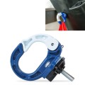 Durable Aluminum Alloy Bag Hook for Motorcycle / Bicycle(Blue)