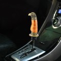 Universal Car Eagle Shape Metal Gear Shift Knob Modified Car Auto Transmission Shift Lever Knob(Gold