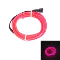 1M Cold Light Flexible LED Strip Light For Car Decoration(Pink Light)