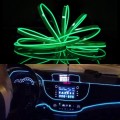 2M Cold Light Flexible LED Strip Light For Car Decoration(Green Light)