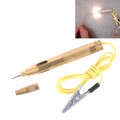 CNJB-85016 Pure Copper Circuit Tester and Electrical Voltage Detector Pen Set With Crocodile Clip 6-