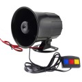 10W Super Power Electronic Wired Alarm Siren Horn for Home Alarm System, Wire Length: 65cm