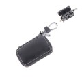 Universal Leather Flash Powder Texture Waist Hanging Zipper Wallets Key Holder Bag (No Include Key)(