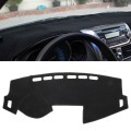 Dark Mat Car Dashboard Cover Car Light Pad Instrument Panel Sunscreen for 2014 Vios (Please note the